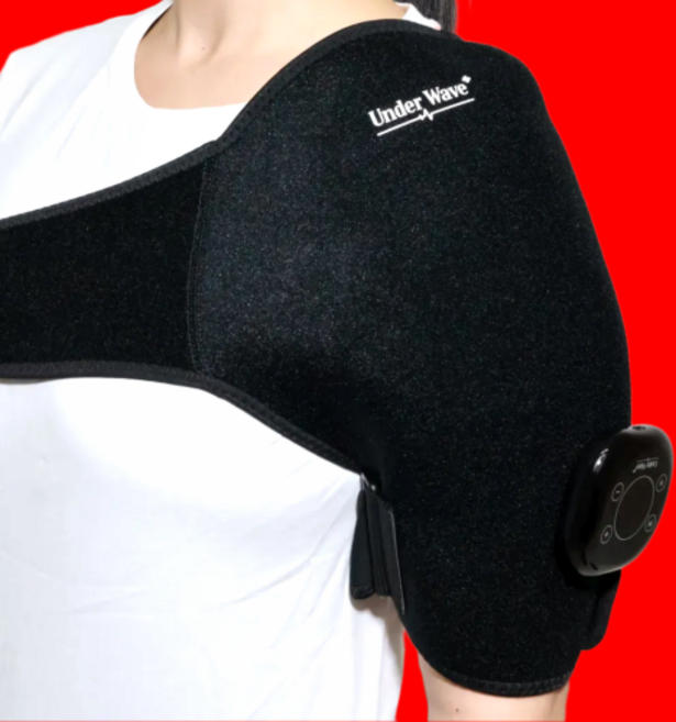 언더웨이브 어깨 초음파 EMS 저주파 마사지기 온열 찜질기 오십견 회전근개, 어깨+초음파 부스트겔