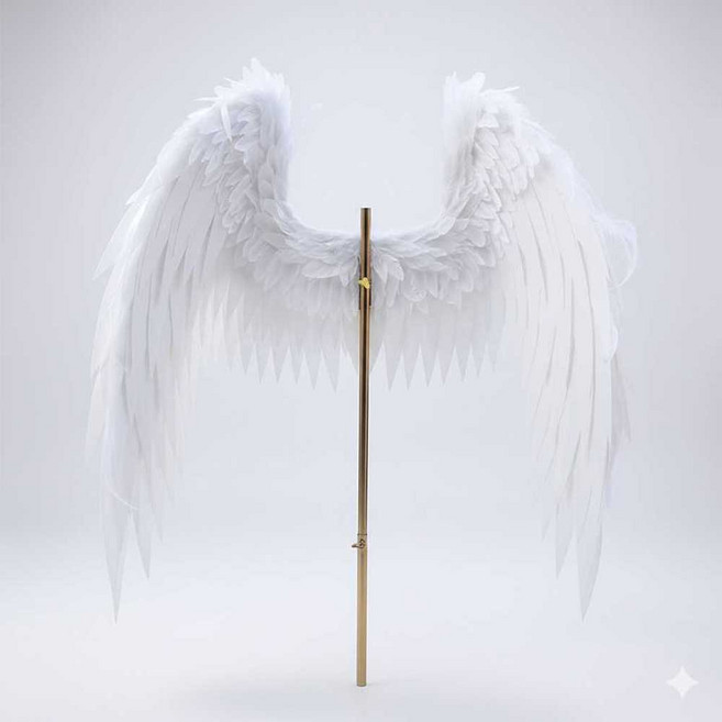 코스튬 천사 날개 대형 공연 촬영 행사 의상
