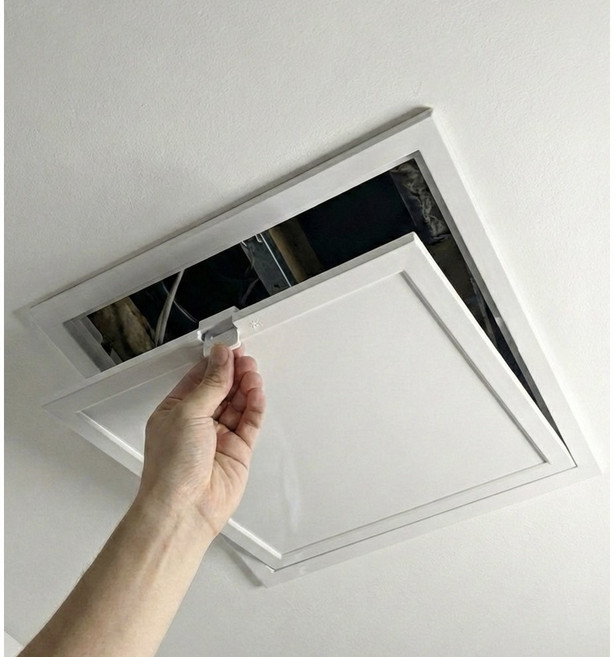 국산 PVC 플라스틱 천장용 점검구, 1개