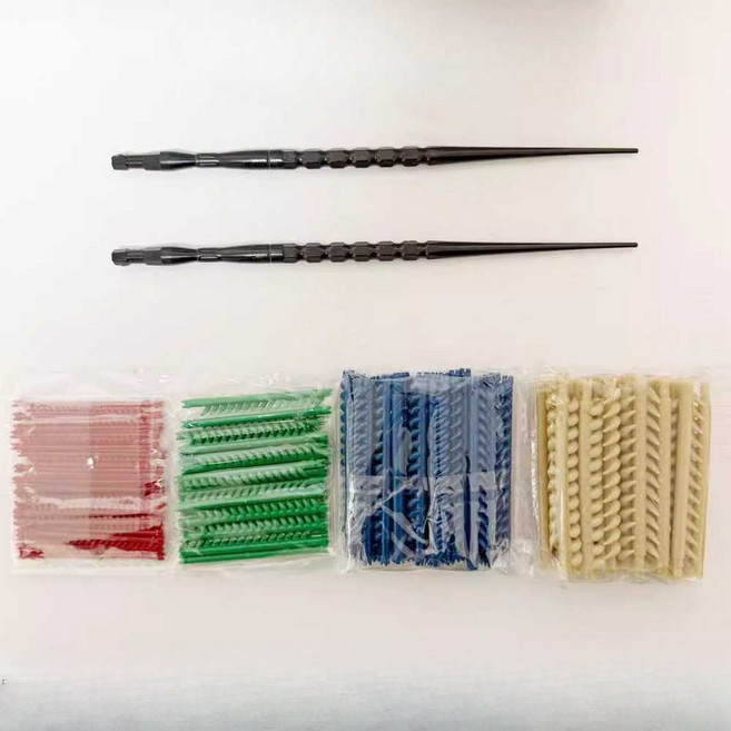 모류 고정펌 롯트 세트 리프팅펌 볼륨 파마롯드 앞머리 커버, 1개, 세트 4종