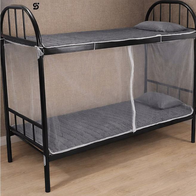 하비리아 사각 2층 이층 침대 모기장 모기 망 방충망 기숙사 지퍼 자크 있는 달린 지퍼형 더블 퀸 킹 사이즈 2m 2미터 크기 큰 대형