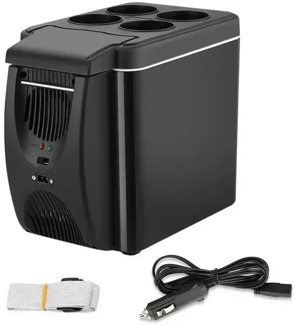 미니냉장고 화장품냉장고 약냉장고 자동차 냉장고 6L 휴대용 절연 전자 아이스 박스 6L 냉장고 에어컨 자, 01 6L 12V Black