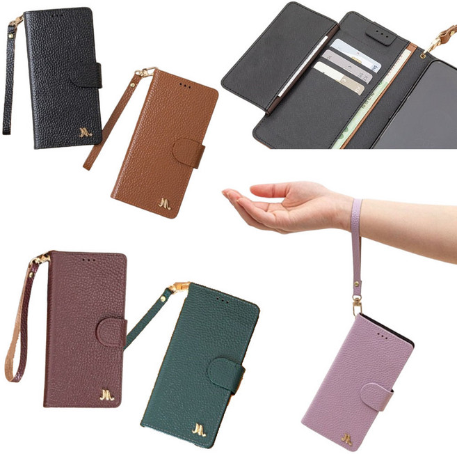 갤럭시S26플러스 SM-S947N 천연소가죽 제작 (포인쳇-피커) 손목 스트랩 포함 국산제품 카드 지폐 수납 지갑 다이어리 자석 잠금 휴대폰 케이스