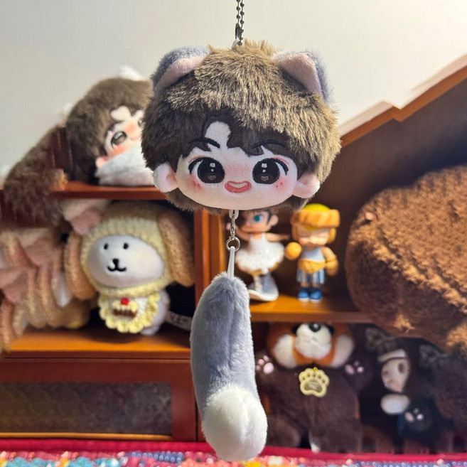 時代少年團 叁重樓 周邊 10cm 棉花娃娃 小團子 丁程鑫 張真源 掛件, 1個, 10CM劉耀文團子【含掛鏈】