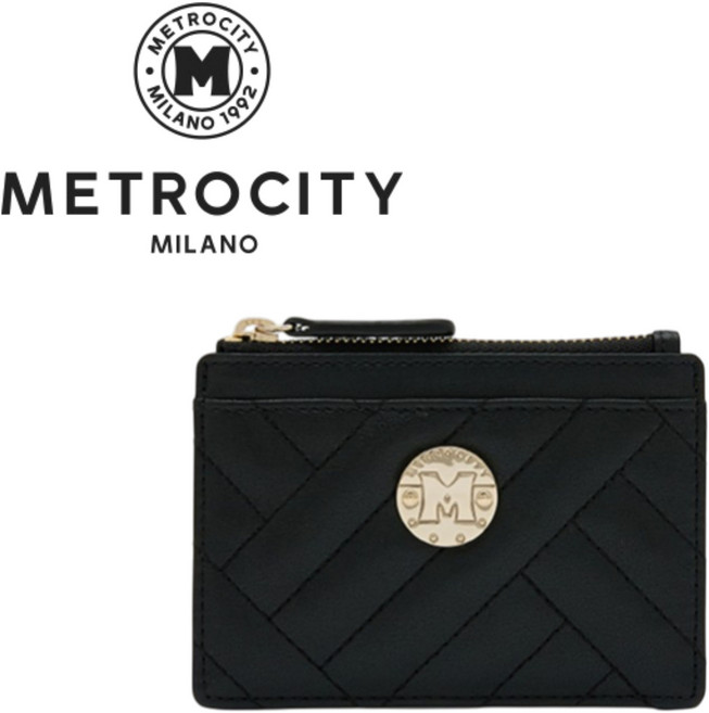 [백화점발송] 메트로시티 여성 2단카드지갑 회사 출퇴근 출장 데일리 일상 미팅 여행 산책 데이트 깔끔하고 고급스러운 지갑