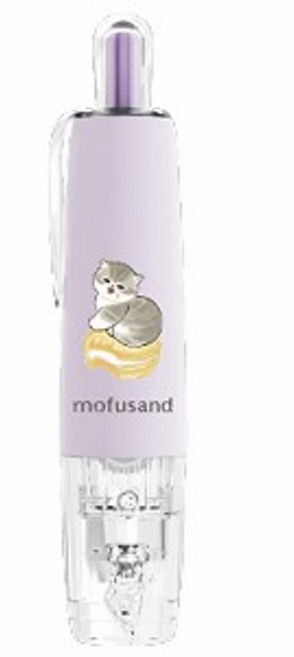 Oval 歐文 貓福珊迪 可替換式 修正帶 5mm QSR-506限定款【星星文具】, 1個, 馬卡龍貓