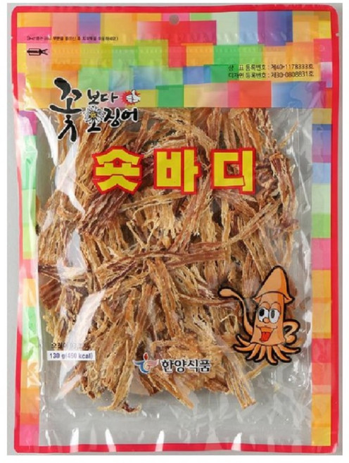 한양식품 꽃보다오징어 숏바디, 2개, 150g
