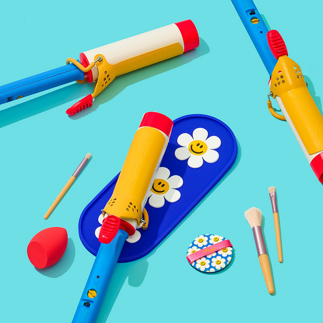 위글위글 보다나 X 물결 볼륨 글램웨이브 봉고데기 40mm 에디션 & 실리콘패드, 보다나 X 위글위글 물결 볼륨 글램웨이브 봉고데기 40