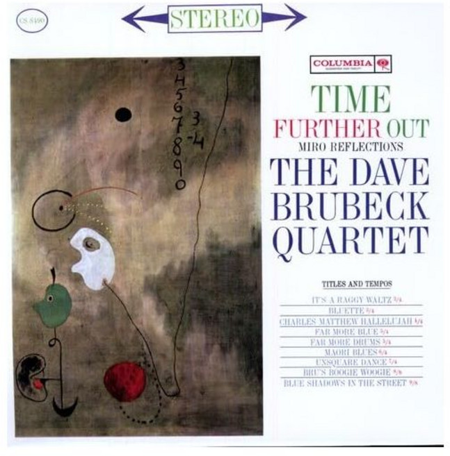 Dave Brubeck Vinyl 비닐 LP 레코드 Time Further Out 미국 발송, Dave Brubeck Vinyl 비닐 LP 레코드 T