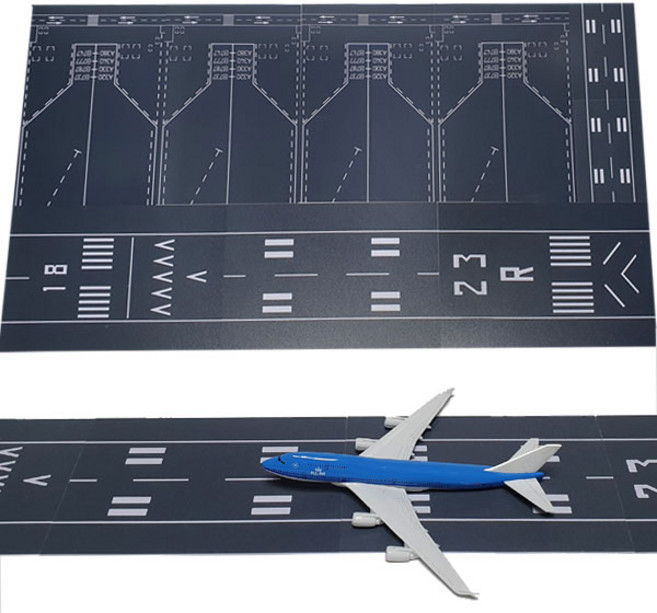 모형비행기 비행기도로 활주로 공항도로 디오라마 DIY, 마.(15cm)일반활주로