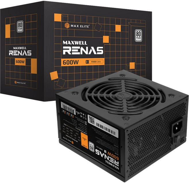 맥스엘리트 맥스엘리트(MAXELITE) MAXWELL RENAS 600W 80PLUS스탠다드