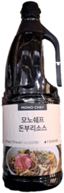 모노쉐프 돈부리소스, 1개, 1.15kg