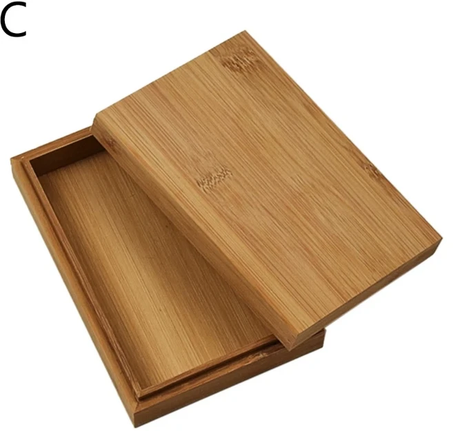 Y1UB 대나무 카드 보관 상자 포커 타로 게임용 놀이 컨테이너, 02 R53E7HH403030 C