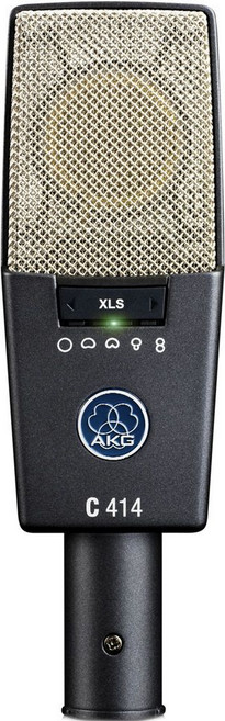 AKG 指向性電容麥克風 附噴罩線材, XLS銀色
