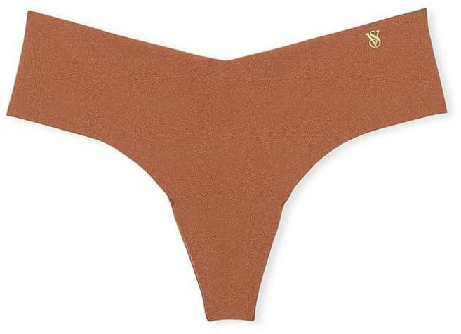Victoria's Secret 여성용 노 쇼 끈 속옷 여성용 팬티 (XS-XXL) Sweet Praline