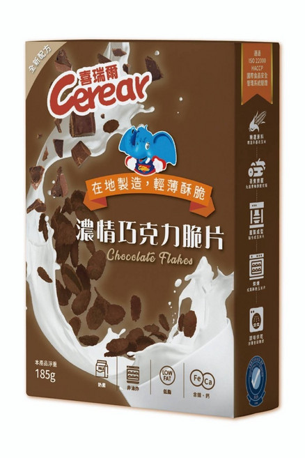 喜瑞爾 濃情巧克力脆片, 1個