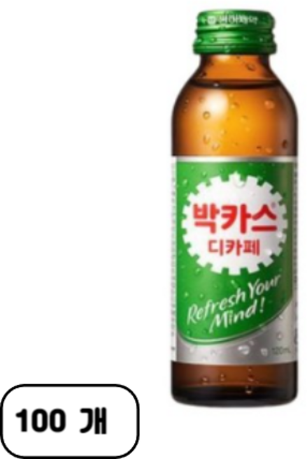 박카스 디카페액, 120ml, 100개