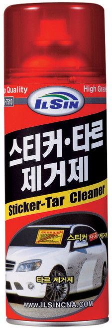 일신 스티커제거제 타르 주차 테이프 자국제거 스티커 클리너 420ml, 1개
