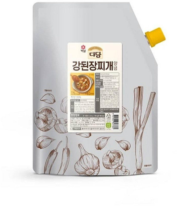 CJ 다담 강된장찌개양념 2kg, 5세트