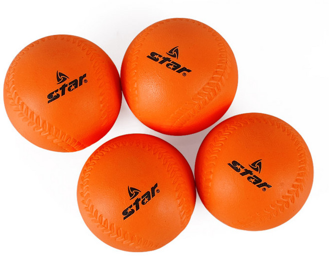 스타 뉴 티볼공세트 WXB3000-11 오렌지 (4개입), 1세트