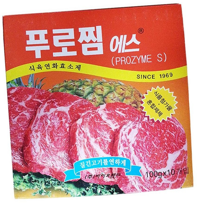 연육제 프로찜 100gx10 X12, 12개, 100g