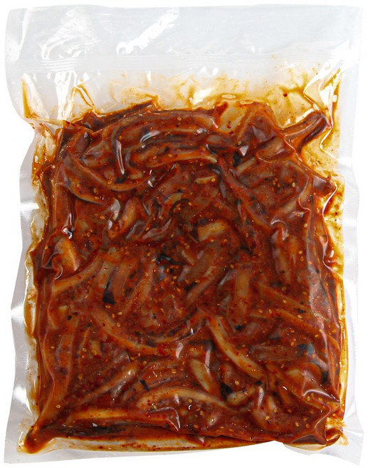 충무김밥 오징어조림 냉동 오징어무침 김밥전문점 업소용 가정용반찬, 1개, 1kg