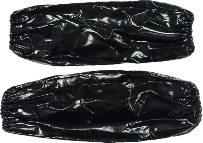 방수 유광 토시/ 방수 주방 레자 시보리 미술 우레탄 업소용 단면 공장용 농업용 작업용 미술용품 보호대, 검정-유광, 1개