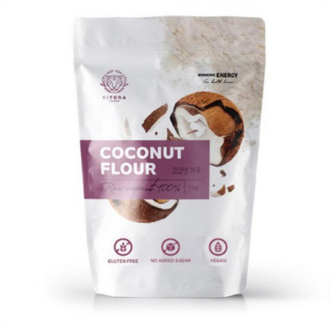 키토라푸드 글루텐프리 코코넛가루, 1kg, 6개