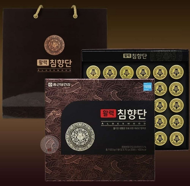 JG 활력 침향단 3.75g x 30환 홍삼