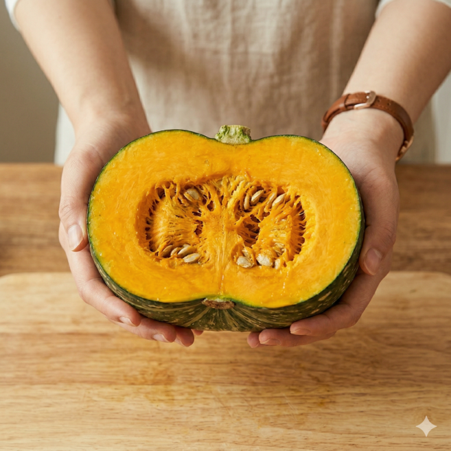 루바스토어 다이어트 필수 뉴질랜드산 고당도 미니 밤 단호박 중량900g내외, 1박스, 900g3개