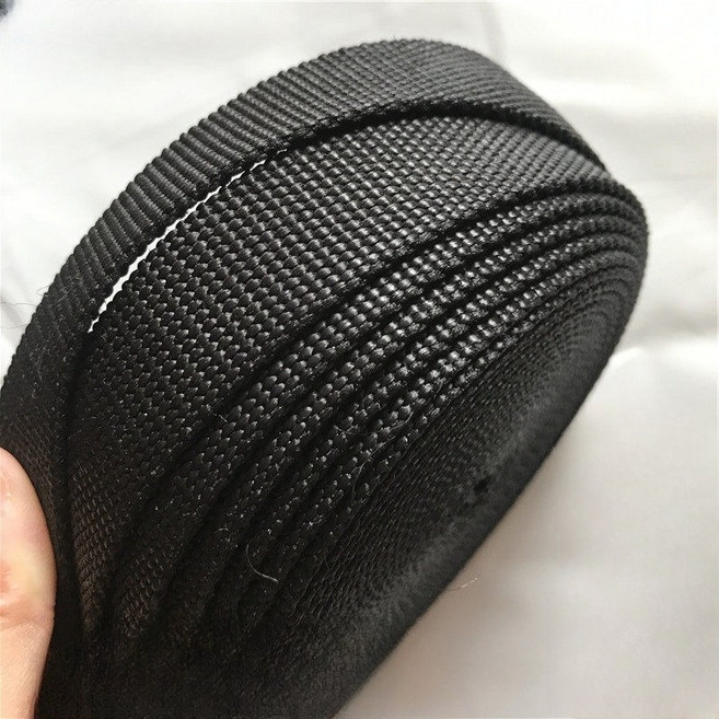 다이빙벨트 웨이트 스쿠버 웨빙 벨트, 블랙 1cm 너비-5m 길이