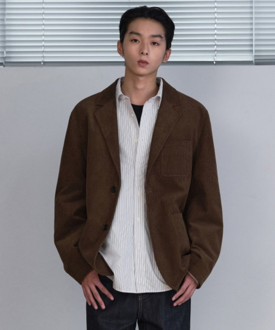 무신사스탠다드 MUSINSA STANDARD 시티 워커스 8W 코듀로이 블레이저 [브라운]MMEJK5B03-BR 114387