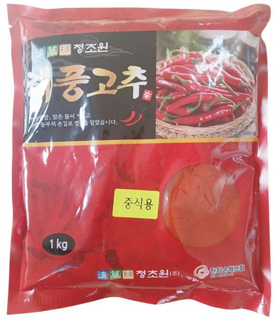 해풍고춧가루(중식용) 1KG㈜청초원, 1개, 1kg