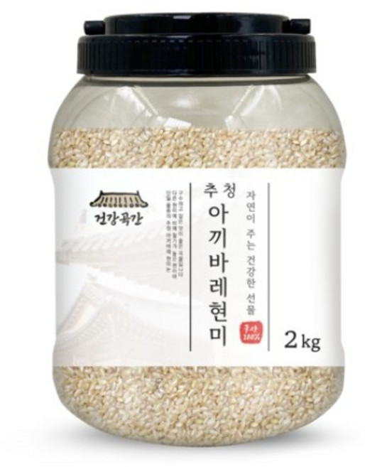 건강곡간 추청 아끼바레 현미, 2kg, 1개