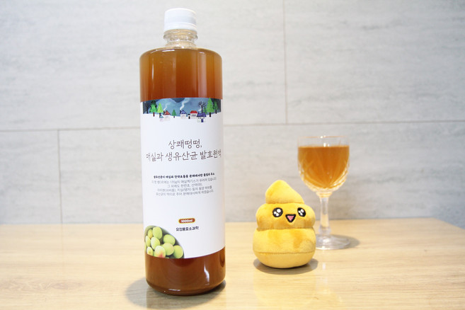[똥매실] 똥이 안나올때 선택하는 쾌변템 상쾌떵떵 매실 가득 품은 생유산균 발효원액 1리터, 1개, 1L