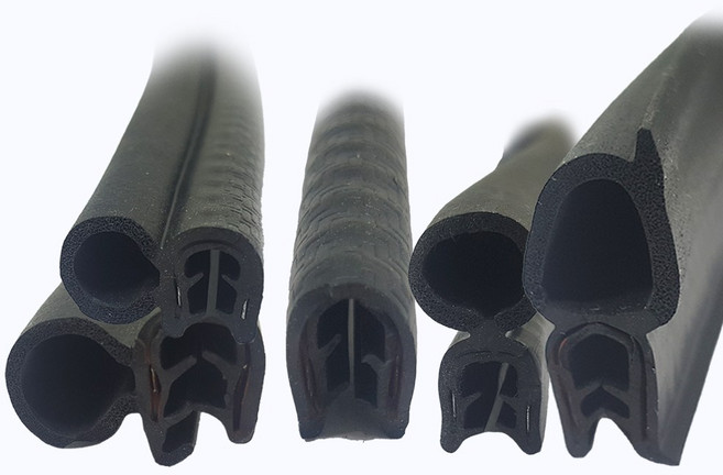 EPDM 압출 고무 뱀띠 오프닝 철판 트렁크 패킹 몰딩 M/롤, 트렁크 미니 100m, Roll(롤)