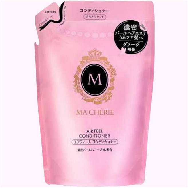 MA CHERIE 瑪宣妮 空氣感髮質修護乳 EX 補充包 f, 1個, 380ml