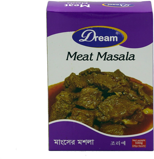 DREAM MEAT MASALA 100g (20g x 5PACK) 드림 미트 마살라, 1개