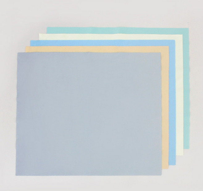 라피던트 대형 초극세사 고급 안경닦이 안경클리너 안경수건 [단색 큰사이즈 5장]