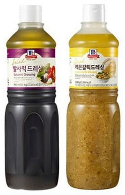 코스트코 맥코믹발사믹 드레싱 1.1kg + 레몬갈릭 드레싱 1.1kg 683175, 1개