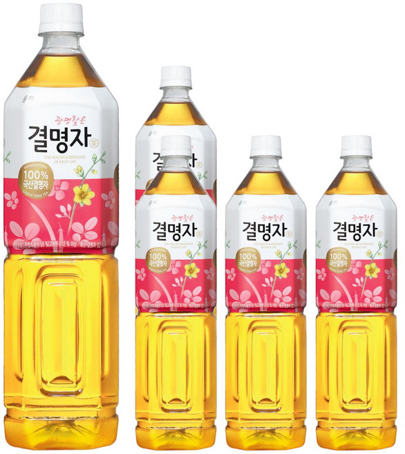 웅진 광명찾은 결명자차, 1.5L, 5개