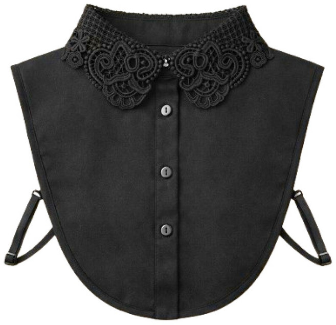 마이채채 레이스 케이프 페이크카라