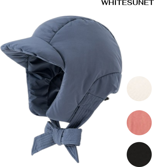 화이트선셋 겨울 패딩 바라클라바 귀달이 방한 모자