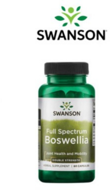 스완슨 풀 스펙트럼 보스웰리아 더블 스트렝스 60정, 1개