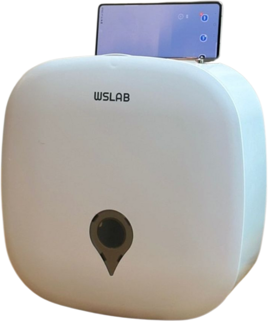 쉬운설치 "무타공"[시공영상] 고급형 업소용 가정용 자석개폐 점보롤 화장지 디스펜서 특대용량, 1개, 화이트