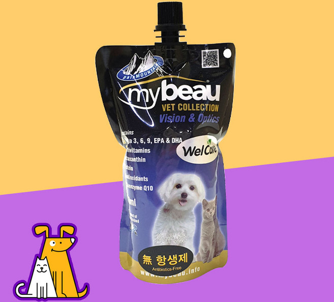 마이뷰 반려동물 영양제, 눈물개선/눈건강, 300ml, 1개