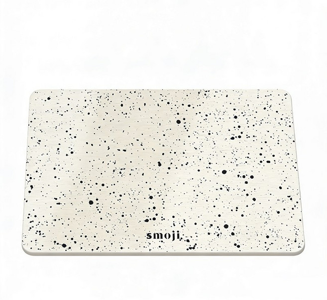 POMTOR 빨아쓰는 규조토 발매트 욕실매트 주방매트 논슬립 강력흡수, 화이트C