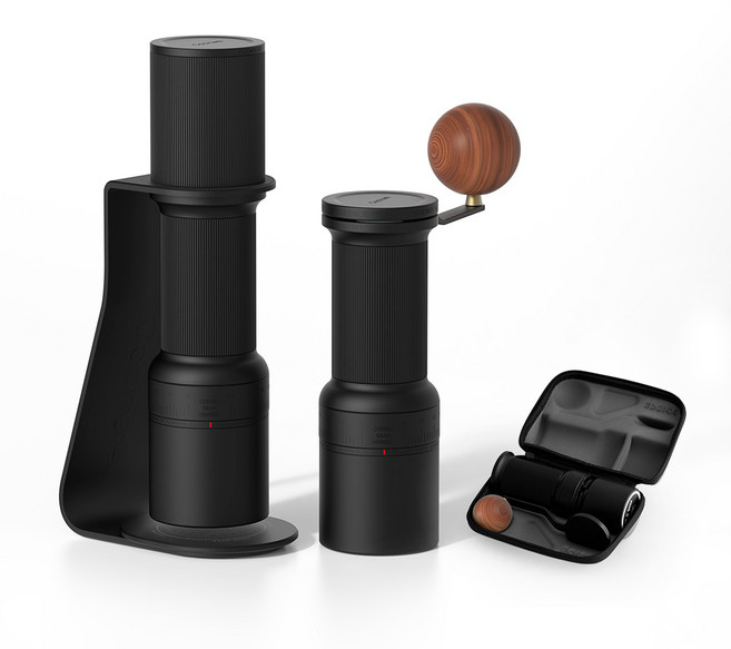 EPEIOS 에페이오스 에센스 듀오 투인원 커피 그라인더 블랙, 옵시디언 블랙