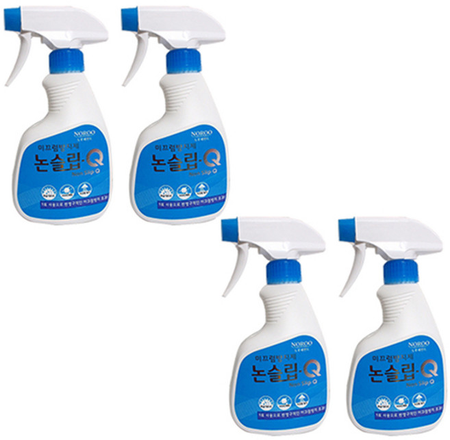 노루페인트 미끄럼방지제 논슬립Q 250ml, 4개