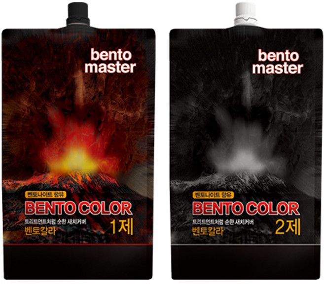 아름다운화장품 아이몬프로 벤토 마스터 3분 스피드 벤토컬러 1 2제 각 500g, 1개